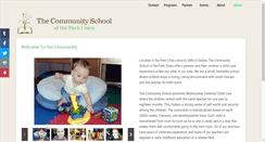Desktop Screenshot of community-school.org